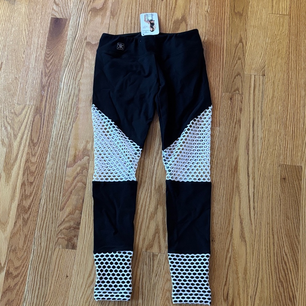 Kandi Kouture Black & White Leggings